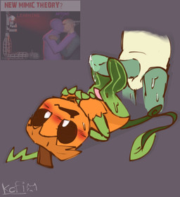adult_on_young age_difference balls blush bodily_fluids dripping duo featureless_feet feet foot_fetish foot_play footjob genital_fluids genitals green_body looking_at_viewer male male/male nude orange_body penile penis plant precum precum_drip sex simple_background small_penis tail text white_eyes young young_humanoid young_male kim_kemartzz blushcrunch_studio dandy's_world five_nights_at_freddy's five_nights_at_freddy's:_security_breach roblox scottgames steel_wool_studios dandy_(dandy's_world) gourdy_holloway the_mimic_(fnaf) william_afton_(fnaf) animate_inanimate elemental_creature flora_fauna humanoid living_pumpkin toon_(dandy's_world) digital_media_(artwork) hi_res meme