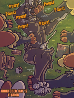 anthro breath dialogue ejaculation electronics feet foot_fetish foot_focus foot_lick foot_play genitals glistening grass group group_sex hands-free hindpaw licking lying male male/male map nipples on_back panting paws penis phone plant pokeball sex step_pose stepped_on throbbing throbbing_penis tongue white_nipples judasthesinner kinktober kinktober_2025 nintendo pokemon judas_(judasthesinner) cinderace generation_8_pokemon lagomorph leporid mammal pokemon_(species) rabbit 2025 3:4 hi_res