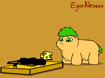 ambiguous_feral ambiguous_gender asphyxiation blood bodily_fluids bound brown_background buckteeth cheese crying dairy_products death death_focus dying featureless_feet feet feral food fur green_eyes green_hair green_tail hair helpless jumpscare misleading_thumbnail mouse_trap orange_body orange_fur pain pained_expression purple_body quadruped simple_background smile sniffing struggling tail tears teeth trap_(contrivance) trapped whiskers young young_ambiguous young_feral egoralexeev fluffy_pony fluffy_pony_(species) mammal mouse murid murine rodent 2d_animation 4:3 animated digital_media_(artwork)