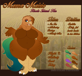 4_toes 5_fingers anisodactyl anthro avian_caruncle avian_feet beak belly big_belly big_breasts biped breasts brown_body brown_feathers casual_nudity claws color_swatch curvy_figure dewlap_(anatomy) digitigrade eyelashes eyeshadow feathers featureless_breasts feet female fingers front_view genitals green_body green_eyes green_feathers hand_on_hip huge_breasts huge_hips huge_thighs looking_at_viewer makeup mature_anthro mature_female multicolored_body multicolored_feathers navel non-mammal_breasts nude open_beak open_mouth overweight overweight_anthro overweight_female pink_tongue purple_eyeshadow scutes simple_background solo tan_body tan_feathers text thick_thighs toe_claws toes tongue voluptuous vulva wattle white_claws wide_hips yellow_beak anuvia mama_maisie avian bird chicken galliform phasianid rhode_island_red 2017 absurd_res character_name dated digital_media_(artwork) english_text full-length_portrait hi_res model_sheet portrait shaded signature
