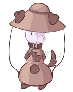 ambiguous_gender bone_tag brown_collar brown_tail collar floppy_ears folded_ears kneeling solo tail clockstops3am conditional_dnp hfjone object_shows airy_(hfjone) animal_humanoid animate_inanimate canid canid_humanoid canine canine_humanoid dog_humanoid humanoid living_lamp mammal mammal_humanoid 2025 digital_media_(artwork) full-length_portrait hi_res portrait
