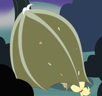 covering fangs female feral membrane_(anatomy) membranous_wings teeth wings badumsquish friendship_is_magic hasbro my_little_pony applejack_(mlp) flutterbat_(mlp) fluttershy_(mlp) bat_pony equid mammal hi_res