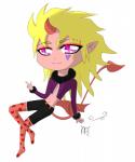 blonde_hair chibi demon demon_wings filthy_perfection hair horn male plain_background spade_tail stockings white_background
Rating: Safe
Score: -2
User: Filthy_Perfection
Date: February 24, 2014