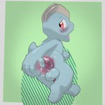 1:1 absurd_res anal anal_penetration anus argon_vile backsack balls blush bodily_fluids container drooling gaping gaping_anus generation_1_pokemon genitals hi_res improvised_dildo improvised_sex_toy jar machop male nintendo open_mouth penetration pokemon pokemon_(species) saliva sex_toy solo transparent_sex_toy