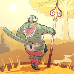 accessory anthro anus armlet armor big_butt big_penis bracelet butt clothing collar countershading fantasy flaccid furgonomics genital_piercing genitals grass hair holding_melee_weapon holding_object holding_polearm holding_spear holding_weapon huge_penis jewelry landscape legwear looking_at_viewer looking_back looking_back_at_viewer male melee_weapon muscular muscular_male outside penis penis_piercing piercing plant polearm prince_albert_piercing raised_tail rear_view red_sclera ring river shawl solo spear stripes tail tail_accessory tail_jewelry tail_ring thick_thighs tree unconvincing_armor weapon joebluefox joe_(joebluefox) felid mammal pantherine tiger 1:1 absurd_res hi_res