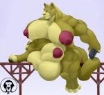 animal_genitalia anthro balls biceps big_balls big_breasts big_muscles big_nipples breasts bridge diesel_locomotive genitals gynomorph huge_balls huge_breasts huge_nipples hyper hyper_balls hyper_genitalia intersex locomotive macro muscular muscular_anthro muscular_gynomorph muscular_intersex muscular_legs nipples pawpads paws penis penis_tip pink_nipples railway_track sheath solo thick_thighs train triceps urethra vehicle xatanlion felid lion mammal pantherine