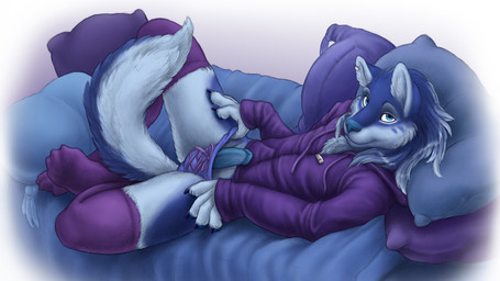 2010 anthro bed blue_eyes blue_fur blue_hair blue_nose blue_penis blue_theme bulge canine chest_tuft clothing cool_colors crossdressing curiodraco cute ear_piercing erection fur girly hair hi_res hoodie humanoid_penis kitaii lace legwear long_hair lying male mammal multicolored_fur on_back panties panty_pull penis piercing pillow pinup pose seductive shirt side_view solo spread_legs spreading stockings tail_between_legs thigh_highs tuft two_tone_fur two_tone_hair underwear white_fur wolf
Rating: Explicit
Score: 43
User: Loc0
Date: May 20, 2014 2010 anthro bed blue_eyes blue_fur blue_hair blue_nose blue_penis blue_theme bulge canine chest_tuft clothing cool_colors crossdressing curiodraco cute ear_piercing erection fur girly hair hi_res hoodie humanoid_penis kitaii lace legwear long_hair lying male mammal multicolored_fur on_back panties panty_pull penis piercing pillow pinup pose seductive shirt side_view solo spread_legs spreading stockings tail_between_legs thigh_highs tuft two_tone_fur two_tone_hair underwear white_fur wolf
Rating: Explicit
Score: 43
User: Loc0
Date: May 20, 2014