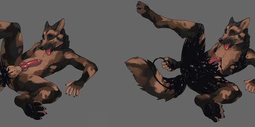 anal anthro basic_sequence goo_transformation inflatable latex linear_sequence male plug simple_background solo three_frame_sequence toy transformation transformation_sequence deusexmoose canid canine canis domestic_dog german_shepherd herding_dog mammal pastoral_dog absurd_res digital_media_(artwork) digital_painting_(artwork) hi_res long_image painting_(artwork) wide_image