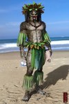 abs container glass glass_container hawaii leaf male muscular muscular_humanoid muscular_male pecs solo ugnaughtsden corona_(beer) predator_(franchise) alien humanoid yautja 2:3 3d_(artwork) digital_media_(artwork) hi_res