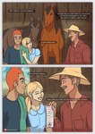 after_transformation contract farm farmer female group imminent_transformation male romantic romantic_couple text transformation splashtf equid equine horse human mammal absurd_res comic english_text hi_res url