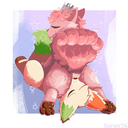 ambiguous_gender anal bodily_fluids crown drooling duo facesitting feral headgear oral paws rimming saliva sex simple_background sitting sitting_on_another soren_dracanis nintendo pokemon fan_character eevee generation_1_pokemon pokemon_(species) vulpix 1:1 digital_media_(artwork) hi_res nonbinary_(lore)