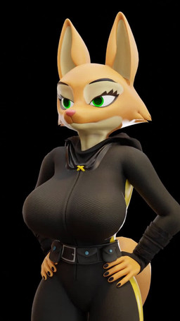 5_fingers anthro belt belt_pouch big_breasts black_background black_belt black_bodysuit black_clothing black_nails black_skinsuit blinking bodysuit breasts clothing colored_nails dialogue eyelashes fangs female fingers fur green_eyes hands_on_hips hood_down looking_aside nails orange_body orange_fur pink_nose sharp_teeth simple_background skinsuit solo standing tail teeth tight_clothing wide_hips lpyro9 sound_warning seriuswolf_(modeler) dreamworks the_bad_guys diane_foxington canid canine fox mammal 3d_(artwork) 3d_animation animated digital_media_(artwork) english_audio high_framerate short_playtime sound video