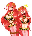 apode ball_gag bdsm big_breasts blush bondage bound breasts crotch_rope duo female gag legless looking_at_viewer monster_girl_(genre) one_eye_closed restraints rope rope_bondage rope_harness serpentine split_form wink gagmanzx monster_musume miia's_mother_(monster_musume) miia_(monster_musume) draconcopode lamia reptile scalie snake absurd_res hi_res daughter_(lore) mother_(lore) mother_and_child_(lore) mother_and_daughter_(lore) parent_(lore) parent_and_child_(lore) parent_and_daughter_(lore)