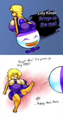 big_breasts big_butt blonde_hair breasts butt cleavage clothed clothing english_text eyes_closed fan_character female hair huge_breasts koopa looking_back mario_bros nintendo norithics scalie shell spikes text video_games
Rating: Safe
Score: 2
User: Juni221
Date: February 02, 2015 big_breasts big_butt blonde_hair breasts butt cleavage clothed clothing english_text eyes_closed fan_character female hair huge_breasts koopa looking_back mario_bros nintendo norithics scalie shell spikes text video_games
Rating: Safe
Score: 2
User: Juni221
Date: February 02, 2015