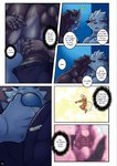 abs age_difference anthro anthrofied ball_fondling balls blush bottomwear bulge clothing dialogue fondling genitals hands_behind_back imminent_sex male male/male muscular muscular_male nails nipples pants pokemorph pubes scar sky stripes tail text thought_bubble underwear unzipped unzipped_pants zipper shinobiya nintendo pokemon entei_(shinobiya) windy_(shinobiya) arcanine generation_1_pokemon pokemon_(species) absurd_res comic english_text hi_res