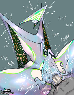 ambiguous_gender ambiguous_penetrated biped black_body blue_body duo faceless_character faceless_human faceless_male floating_head genitals green_body heart_symbol male male/ambiguous male_penetrating male_penetrating_ambiguous mostly_offscreen_character multicolored_body not_furry onomatopoeia penetration penile penile_penetration sex sound_effects text unusual_anatomy unusual_genitalia white_body ze_blackball.d alien alien_humanoid human humanoid mammal 2025 absurd_res digital_media_(artwork) hi_res