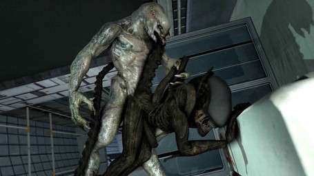 abs anal anal_penetration balls bent_over biceps black_body black_claws black_penis black_skin claws doggystyle duo erection eyeless fingers from_behind_position genitals grey_balls grey_body grey_penis grey_skin humanoid_genitalia humanoid_on_humanoid humanoid_penis interspecies long_tail male male/male male_penetrated male_penetrating male_penetrating_male nipples not_furry nude pecs penetration penile penile_penetration penis ribs sex sharp_teeth standing standing_sex tail teeth triceps gonzo0o alien_(franchise) halo_(series) microsoft xbox_game_studios alien humanoid sangheili xenomorph 16:9 3d_(artwork) 3d_animation animated compression_artifacts digital_media_(artwork) hi_res high_framerate no_sound short_playtime source_filmmaker_(artwork) video widescreen
