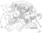 2013 3_toes anthro bdsm bondage bottomless bound chest_tuft claws clothed clothing digitigrade fluffy_tail fur greyscale group hindpaw jammerhighwind laugh male meowth monochrome nintendo open_mouth paws plain_background pokémon sableye shirt simple_background sitting smile soles teeth tickling toe_claws tongue torture tuft video_games white_background white_fur zangoose
Rating: Safe
Score: 5
User: Scyther
Date: September 07, 2013