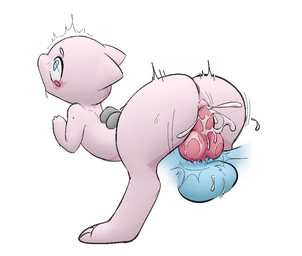 animal_genitalia animal_penis balls blush bodily_fluids butt cum cum_in_vagina cum_inside duo female female_penetrated from_behind_position fur genital_fluids genitals knot male male/female male_penetrating male_penetrating_female open_mouth orgasm penetration penile penile_penetration penis penis_in_vagina sex simple_background vaginal vaginal_penetration vulva tinynasties_(artist) nintendo pokemon generation_1_pokemon generation_4_pokemon legendary_pokemon lucario mew_(pokemon) pokemon_(species) aliasing binary_drawing digital_drawing_(artwork) digital_media_(artwork)
