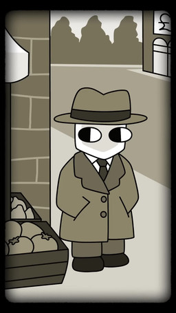 ambiguous_gender banana bone bored bow_tie clothing eyewear facial_hair feral food fruit group hairless hat headgear headwear monocle music mustache peach_(fruit) plant pupils semi-anthro sigh skeleton slit_pupils song store suit tomato top_hat trio ho_salt sound_warning ho_salt_(copyright) ho_salt_(character) maya_(ho_salt) salgu domestic_cat felid feline felis hairless_cat human mammal sphynx_(cat) 2d_animation animated digital_media_(artwork) english_audio hi_res monochrome sepia sound webm female_(lore) male_(lore)