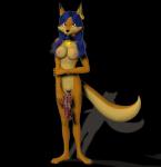 3d alpha_channel anthro anthrofied big_breasts blue_hair breasts canine carmelita_fox female fur hair long_hair long_tail looking_at_viewer mammal nipples nude orange_eyes orange_fur plain_background pussy sly_cooper_(series) smile solo sony transparent_background unrealfox video_games
Rating: Explicit
Score: 3
User: furry_and_yiff
Date: January 26, 2014