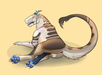 animal_genitalia animal_penis backsack balls equine_genitalia equine_penis feral fur genitals looking_at_viewer male pawpads penis solo miles.smilodon mythology dragon felkin furred_dragon furred_scalie mythological_creature mythological_scalie scalie hi_res