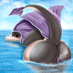 1:1 absurd_res big_butt bodily_fluids butt cetacean cloud dolphin dorsal_fin female fin fish genital_fluids genitals ginevra_the_whale_storm glistening heartlessangel3d hi_res huge_butt hybrid looking_at_viewer mammal marine nude oceanic_dolphin orca purple_eyes purple_pussy pussy raised_tail reflection shark sky smile solo swimming tail toothed_whale vaginal_fluids water water_reflection water_spray wet