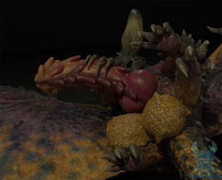 4_toes 5_fingers animal_genitalia animal_penis balls barefoot big_balls big_penis black_background black_claws claws erection feet feral fingers foot_fetish genitals glans hand_on_penis holding_penis horn huge_balls huge_penis hyper hyper_balls hyper_genitalia hyper_penis knot looking_at_viewer male membrane_(anatomy) membranous_wings multicolored_penis nubbed_penis nude paws penis penis_grab pink_penis presenting presenting_penis scales sheath simple_background soles solo spiked_penis spikes spikes_(anatomy) tail teeth text toe_claws toes tongue tongue_out two_tone_penis unusual_anatomy unusual_genitalia unusual_penis vein veiny_penis ventral_scales wings yellow_balls yellow_eyes aquafreeze capcom european_mythology monster_hunter mythology dragon elder_dragon mythological_creature mythological_scalie nergigante scalie western_dragon 2019 3d_(artwork) artist_name digital_media_(artwork) watermark