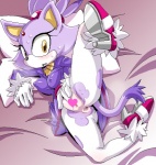 amber_eyes anthro anus biped breasts broken_ankle clothed clothing female footwear genitals hair heart_censor heart_symbol high_heels lying masturbation nipples on_side plump_labia purple_body purple_clothing purple_hair pussy shoes solo tail torn_clothing vaginal vaginal_masturbation nori-3 sega sonic_the_hedgehog_(series) blaze_the_cat domestic_cat felid feline felis mammal censored digital_media_(artwork) oekaki