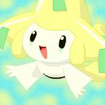 ambiguous_gender open_mouth solo pasaran nintendo pokemon generation_3_pokemon humanoid jirachi legendary_pokemon pokemon_(species) 1:1 digital_media_(artwork) low_res oekaki