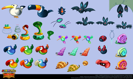 3_toes 8_legs ambiguous_feral ambiguous_gender antennae_(anatomy) beady_eyes beak black_body black_eyes black_feathers black_tail black_wings blue_background blue_beak blue_body blue_feathers blue_tail blue_wings brown_body brown_scales brown_skin brown_tail closed_beak copyright_symbol elytron facial_markings fangs feathers feet feral flying folded_wings forked_tongue green_body green_scales green_skin green_tail grey_beak grey_wings group hanging_by_feet head_markings hiding insect_wings light long_beak markings membrane_(anatomy) membranous_wings mouthless multicolored_body multicolored_feathers multicolored_scales noseless orange_beak orange_body orange_feathers orange_feet orange_shell orange_wings pincers pottery purple_shell purple_tail purple_wings red_beak red_body red_eyes red_feathers red_tongue red_wings scales shell simple_background slime spots spotted_body spotted_scales symbol tail tail_feathers teal_shell teeth text text_box toes tongue tongue_out translucent translucent_wings white_eyes white_markings wings yellow_beak yellow_body yellow_feathers yellow_skin yellow_spots alice_pisoni mauro_perini mario_bros mario_plus_rabbids_kingdom_battle nintendo raving_rabbids rayman_(series) ubisoft apodiform arachnid armadillo arthropod avian bat beetle bird cobra crab crustacean cucujoid decapod gastropod gull hermit_crab hummingbird insect ladybug lari larid malacostracan mammal mollusk parrot reptile scalie snail snake spider toucan xenarthran 2018 absurd_res adobe_photoshop_(artwork) artist_collaboration colored concept_art crossover digital_drawing_(artwork) digital_media_(artwork) english_description english_text hi_res lighting official_art shaded