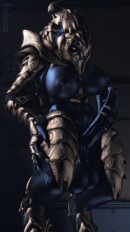 anthro armor balls black_body black_scales breasts claws erection front_view genitals gynomorph intersex looking_at_genitalia looking_at_penis masturbation nipples penile penile_masturbation penis scales solo standing rayhuma halo_(series) microsoft xbox_game_studios alien sangheili 2020 3d_(artwork) digital_media_(artwork) source_filmmaker_(artwork) watermark