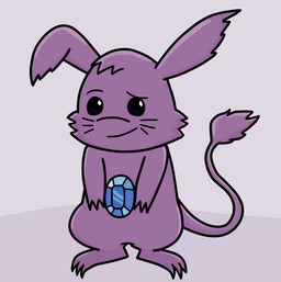 3_fingers 3_toes anthro beady_eyes belly_gem black_eyes cheek_tuft eyebrows facial_tuft featureless_crotch feet fingers fur gem grey_background hair light long_ears male male_anthro markings noseless nude nude_anthro nude_male purple_body purple_fur purple_hair purple_tail purple_tail_tuft sapphire_(gem) semi-anthro short_hair simple_background smile smiling_at_viewer solo standing tail tail_tuft toes tuft whisker_markings tdm1 kappa_mikey guano_(kappa_mikey) mammal unknown_species 2019 colored digital_drawing_(artwork) digital_media_(artwork) english_description full-length_portrait lighting portrait shaded spanish_description
