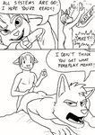 angry anthro dialogue duo foreplay from_behind_position male male/male sex speech_bubble text andesc canid canine canis domestic_dog mammal absurd_res comic english_text hi_res