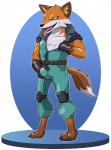 belt bodily_fluids bulge clothing fluffy gloves handwear jacket japanese looking_down male masturbation simple_background smile solo spikes sweat tongue tongue_out topwear yellow_eyes zipper lizardman_(artist) epic_games fortnite fennix_(fortnite) canid canine fennec_fox fox mammal red_fox true_fox full-length_portrait hi_res portrait