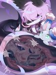 after_vore bodily_fluids crying duo female feral internal internal_vore kemono smile solo tears vore tianhua nintendo pokemon ah_xin_(zhang_gun) xiaohen_(zhang_gun) buneary eeveelution generation_4_pokemon generation_5_pokemon glaceon pokemon_(species) serperior 3:4 hi_res