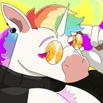 anthro horn male paraphone sexy_eyes solo mythology equid equine mammal mythological_creature mythological_equine unicorn hi_res