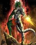 action_pose anthro anthrofied armor armored_body armored_tail aura bottomwear clothing dust_cloud energy_ball energy_weapon green_body green_hair green_scales hair holding_out_hand light light_beam long_tail male metallic_body multicolored_body multicolored_scales muscular muscular_anthro orange_bottomwear orange_clothing pose red_aura red_eyes saliva_on_teeth scales sharp_teeth solo standing_on_rock tail teeth tongue torn_bottomwear torn_clothing two_tone_body two_tone_scales whiskers white_body white_scales b_art_fr shenron.inc dragon_ball mythology shenron dragon eastern_dragon mythological_creature mythological_scalie robot_anthro scalie digital_media_(artwork) hi_res