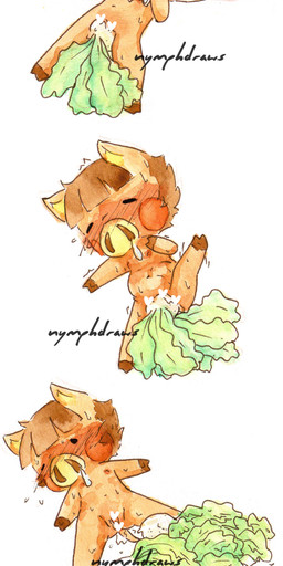 anthro anus blush bodily_fluids brown_hair female food genitals hair holding_food holding_object holding_vegetable loli masturbation penetration plant silly solo sweat turnip vaginal vegetable vulva young nymphdraws animal_crossing nintendo daisy_mae_(animal_crossing) domestic_pig mammal suid suine sus_(pig) absurd_res hi_res long_image tall_image
