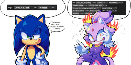 anthro blush blushing_profusely bodily_fluids burning dialogue duo elemental_manipulation embarrassed female fire fire_manipulation green_eyes hair hero humor male male/female ponytail princess royalty smile speech_bubble sweat sweatdrop talking_to_viewer text yellow_eyes jarvidtakero sega sonic_the_hedgehog_(series) blaze_the_cat sonic_the_hedgehog domestic_cat eulipotyphlan felid feline felis hedgehog mammal 2:1 absurd_res english_text hi_res