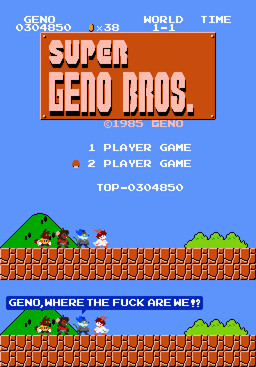 anthro blue_body brown_body dialogue female group male plant profanity red_body scoreboard sprite text video_game_reference white_body countmoxi gwen_geek mario_bros nintendo pokemon chase_(chip_at_night) geno_za_warudo gwen_martin karter_(thixxen) braixen felid feline generation_5_pokemon generation_6_pokemon legendary_pokemon mammal mouse murid murine pokemon_(species) rodent victini digital_media_(artwork) english_text hi_res pixel_(artwork)