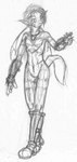 anthro arche_kruz biped boots breasts clothing featureless_breasts female footwear front_view full-length_portrait gloves greyscale hair handwear jessica_carmilla jewelry mammal monochrome mostly_nude necklace portrait rodent sciurid simple_background sketch slim small_breasts solo standing tail traditional_media_(artwork) tree_squirrel ventral_groove white_background