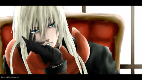 blue_eyes chair darkrai gijinka gloves hair human legendary_pokémon long_hair looking_at_viewer male mammal michiyukii nintendo office pale_skin pokémon video_games white_hair
Rating: Safe
Score: 1
User: Freel
Date: March 29, 2013 blue_eyes chair darkrai gijinka gloves hair human legendary_pokémon long_hair looking_at_viewer male mammal michiyukii nintendo office pale_skin pokémon video_games white_hair
Rating: Safe
Score: 1
User: Freel
Date: March 29, 2013