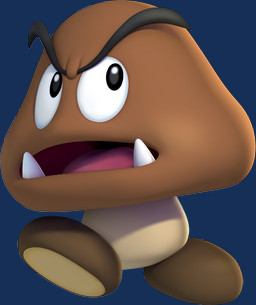ambiguous_feral ambiguous_gender brown_body feral open_mouth sharp_teeth simple_background solo teeth transparent_background tusks walking unknown_artist mario_bros new_super_mario_bros._u nintendo goomba 3d_(artwork) alpha_channel digital_media_(artwork) full-length_portrait hi_res official_art portrait