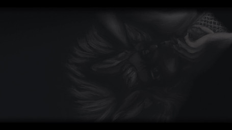 5_fingers ambiguous_gender anthro athletic athletic_male bare_arms black_background clothing dim_lighting dimly_lit drugs fingers hair long_hair lying lying_on_ground male marijuana mostly_nude music night on_ground raised_arm sad simple_background smoking smoking_marijuana solo soundtrack topwear vest macistefx dead_sky shi_hawkes_(dead_sky) black-backed_jackal canid canine canis jackal mammal 16:9 2025 4k absurd_res animated detailed greyscale hi_res huge_filesize long_playtime monochrome preview sound video widescreen