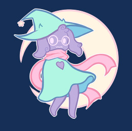 ambiguous_gender anthro biped black_body black_fur clothed clothing crescent_moon curled_fur empty_eyes eyewear floppy_ears fully_clothed fur glasses green_clothing green_hat green_headwear green_robe hat head_tuft headgear headwear heart_symbol horn looking_away moon pink_scarf robe scarf simple_background smile solo star text transparent_background tuft witch_hat thepiratedoge deltarune undertale_(series) ralsei bovid caprine darkner goat mammal 2018 absurd_res alpha_channel digital_media_(artwork) hi_res portrait watermark