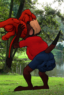 anthro belly belly_expansion bottomwear clothing duo excessive_feces expansion feces hyper hyper_feces hyper_soiling inflation oral_vore scatplay shorts soiling soiling_bottomwear soiling_shorts vore kumbartha felid lion mammal pantherine