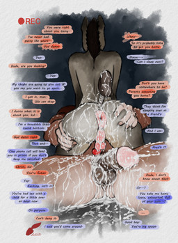 adolescent adult_on_adolescent after_anal after_sex age_difference anthro anus balls blackmail bodily_fluids butt butt_grab cum cum_from_ass cum_in_ass cum_inside cum_on_butt cum_on_leg cum_on_penis cum_string dialogue dominant dominant_young ejaculation equine_anus erection excessive_cum excessive_genital_fluids fur genital_fluids genitals good_boy hair half-erect hand_on_butt humanoid_genitalia humanoid_penis leaking_cum lying male male/male nude on_back penis power_bottom profanity puffy_anus simple_background speech_bubble stated_age stated_young tail text until_they_like_it young young_anthro young_male redleveret lucas_(redleveret) equid equine horse mammal absurd_res digital_media_(artwork) english_text hi_res