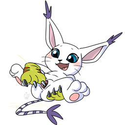 anthro blue_eyes bodily_fluids claws clothing eyeliner female fur genital_fluids genitals gloves handwear looking_down makeup nude open_mouth paws presenting presenting_vulva solo stripes tail urine vulva white_body white_fur conditional_dnp muffinlewds bandai_namco digimon digimon_(species) felid feline gatomon mammal absurd_res digital_media_(artwork) hi_res