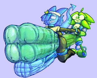 abdominal_bulge ahoge anal anal_penetration animal_genitalia animal_penis anthro anthro_penetrated arm_grab blue_body blue_hair blue_penis clenched_teeth duo equine_genitalia equine_penis erection eyewear genitals glasses green_body green_hair hair headgear humanoid_on_anthro humanoid_penetrating humanoid_penetrating_anthro hyper hyper_abdominal_bulge machine male male/male male_penetrated male_penetrating male_penetrating_male multi_genitalia multi_penis penetration penile penile_penetration penis penis_in_ass quadruple_anal quadruple_penetration sex simple_background spade_tail tail teeth translucent translucent_body vein veiny_penis bitwily kai_(bitwily) midori_(bitwily) demon domestic_cat felid feline felis ghost humanoid hybrid mammal robot robot_humanoid spirit 2025 absurd_res aliasing digital_media_(artwork) dithering hi_res